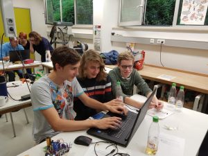Programmieren des Arduino-Codes